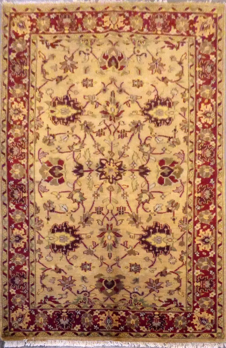 Indian Hand-Knotted Rug 5'6" X 8'6''